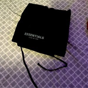 Black essentials, sweatpants size large